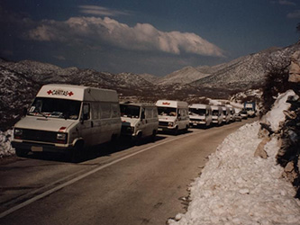 Convoglio tra Maraska e Vrgorac 1-4-1995 p